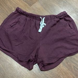 Pink Maroon shorts—Medium
